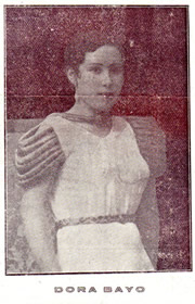 Dorita Bayo en Programa mano 1935