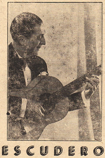 El maestro Escudero en 1941