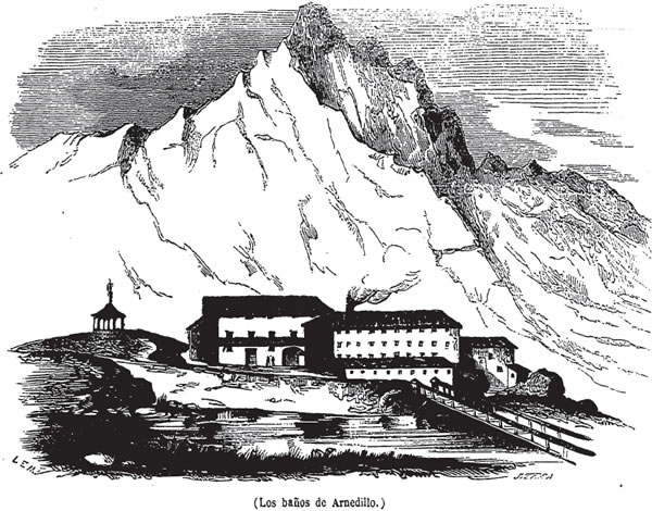 Los baños de Arnedillo Mediados del siglo XIX