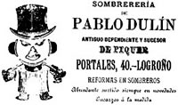Sombrerería Dulín