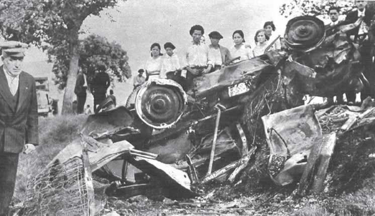 Choque de automviles
