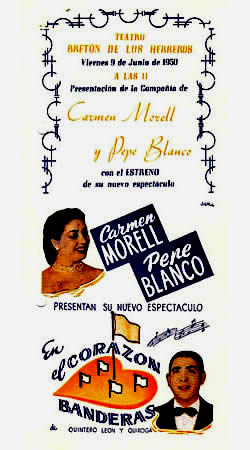 Cartel Pepe Blanco