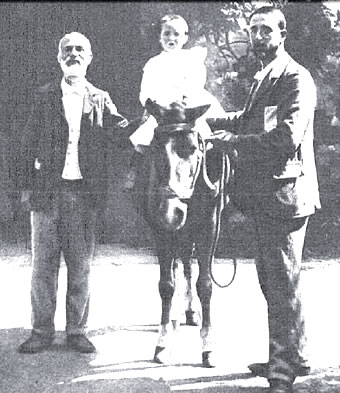 Francisco Giner, Cossío y su hija