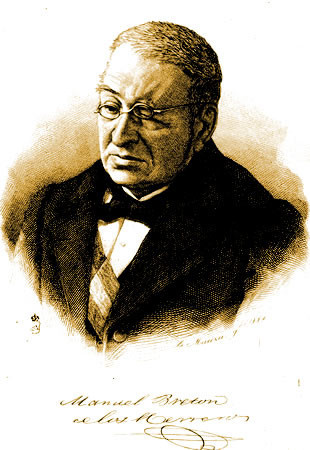 Manuel Bretn de los Herreros.
Dramaturgo decimonnico. De Quel