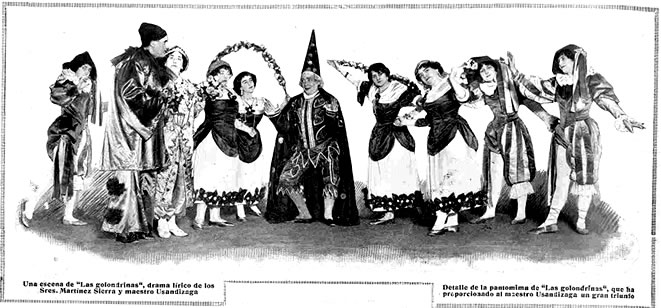 Escena de "Las Golondrinas"