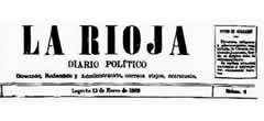 Cabecera de 'La Rioja' - 1892