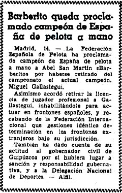 La Vanguardia (Barcelona 15 agosto 1953)