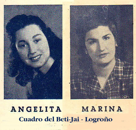 Dos figuras de los años cuarenta