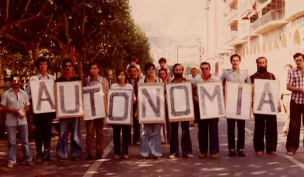 Colectivos riojanos por la Autonomía: 1982