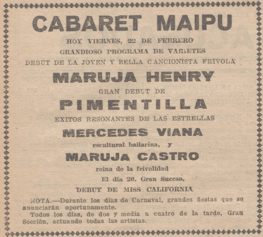 El ocio en la madrugada