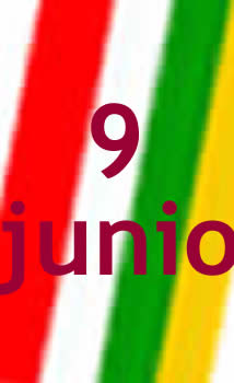 Bandera y fecha de la fiesta